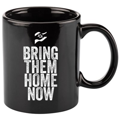Bring Them Home Now I Stand With Israel 11oz C Handle Ceramic Mug