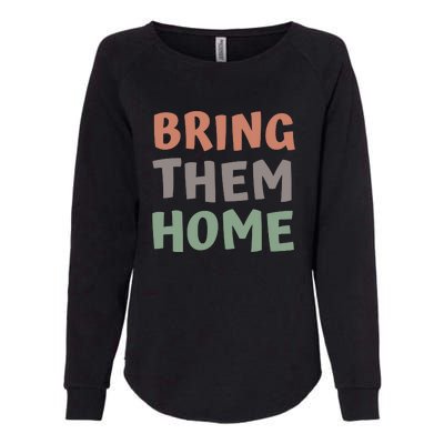 Bring Them Home Now Vintage Womens California Wash Sweatshirt