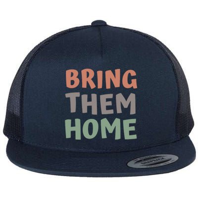 Bring Them Home Now Vintage Flat Bill Trucker Hat