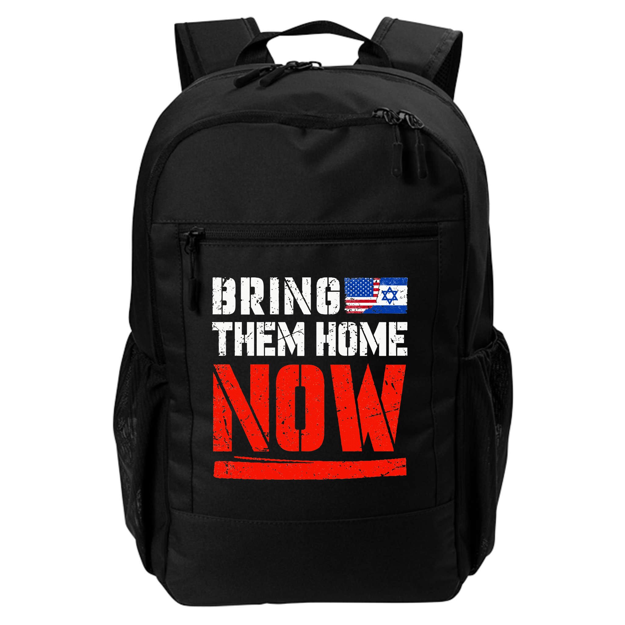 Bring Them Home Now  Bring Them Back  Israel Strong  Backpack