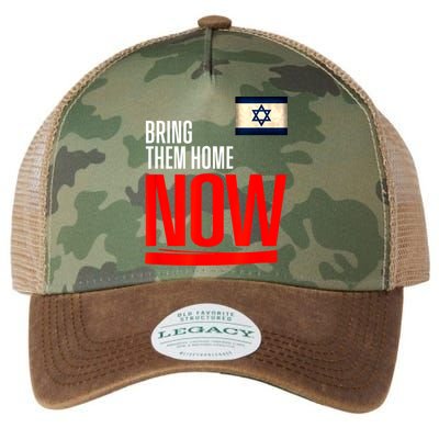 Bring Them Home Now! Stand With Israel Flag Legacy Tie Dye Trucker Hat