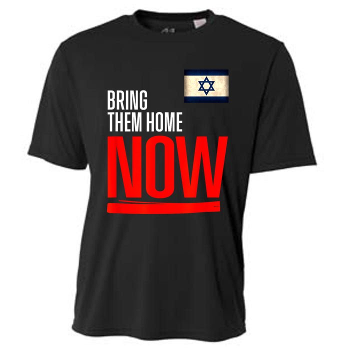 Bring Them Home Now! Stand With Israel Flag Cooling Performance Crew T-Shirt