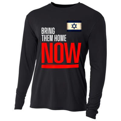 Bring Them Home Now! Stand With Israel Flag Cooling Performance Long Sleeve Crew