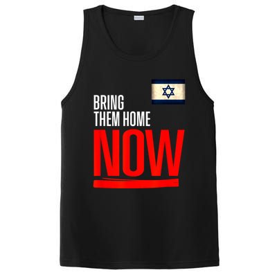 Bring Them Home Now! Stand With Israel Flag PosiCharge Competitor Tank