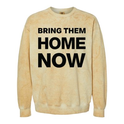 Bring Them Home Now Colorblast Crewneck Sweatshirt