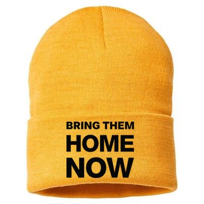 Bring Them Home Now Sustainable Knit Beanie