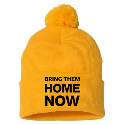 Bring Them Home Now Pom Pom 12in Knit Beanie