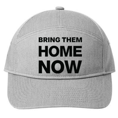 Bring Them Home Now 7-Panel Snapback Hat