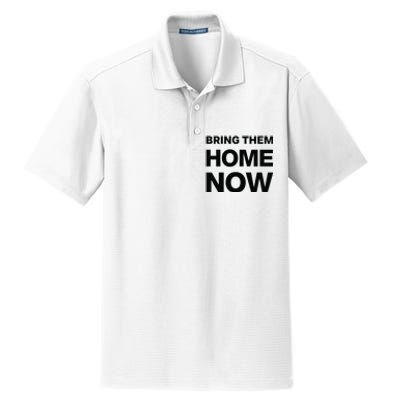 Bring Them Home Now Dry Zone Grid Polo