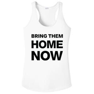 Bring Them Home Now Ladies PosiCharge Competitor Racerback Tank