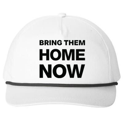 Bring Them Home Now Snapback Five-Panel Rope Hat