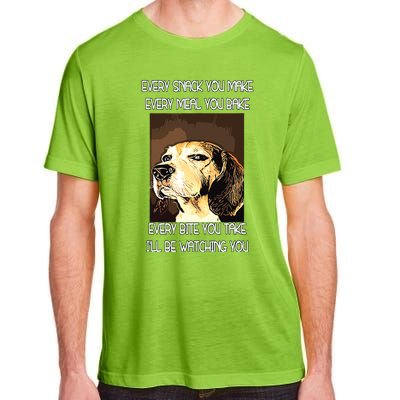 Beagles T I Will Be Watching You Adult ChromaSoft Performance T-Shirt