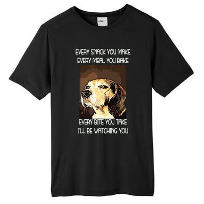 Beagles T I Will Be Watching You Tall Fusion ChromaSoft Performance T-Shirt