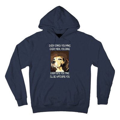 Beagles T I Will Be Watching You Hoodie