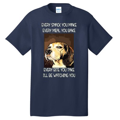 Beagles T I Will Be Watching You Tall T-Shirt