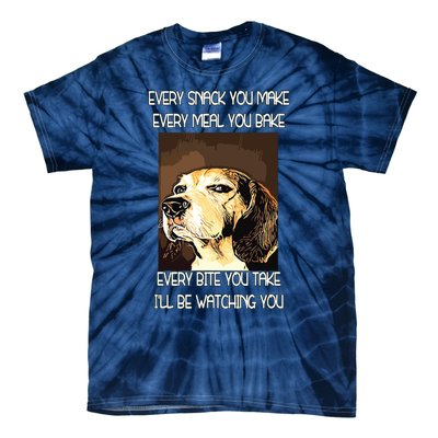 Beagles T I Will Be Watching You Tie-Dye T-Shirt