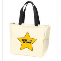 Best Tits In Town Zip Tote Bag