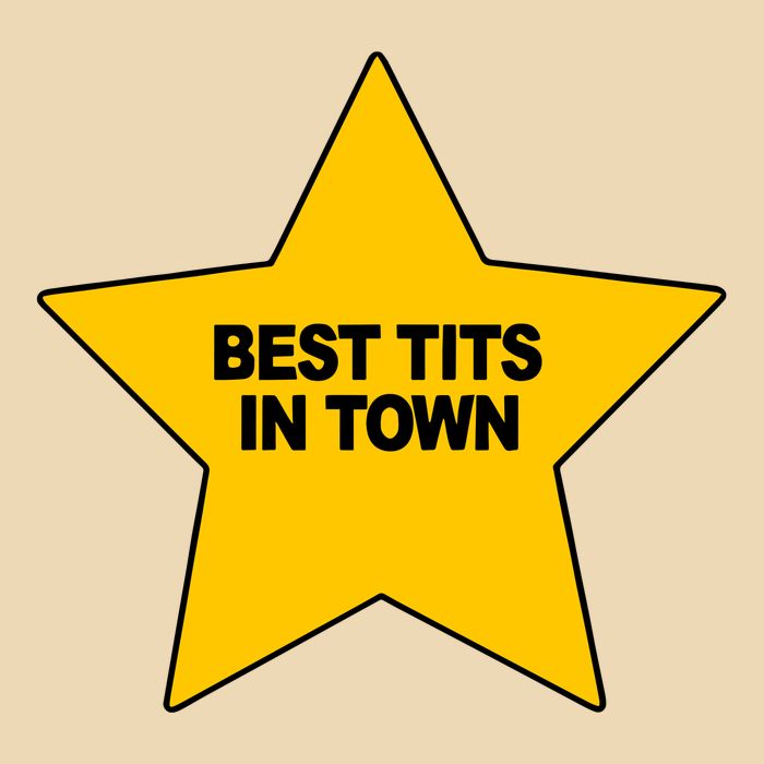 Best Tits In Town Zip Tote Bag