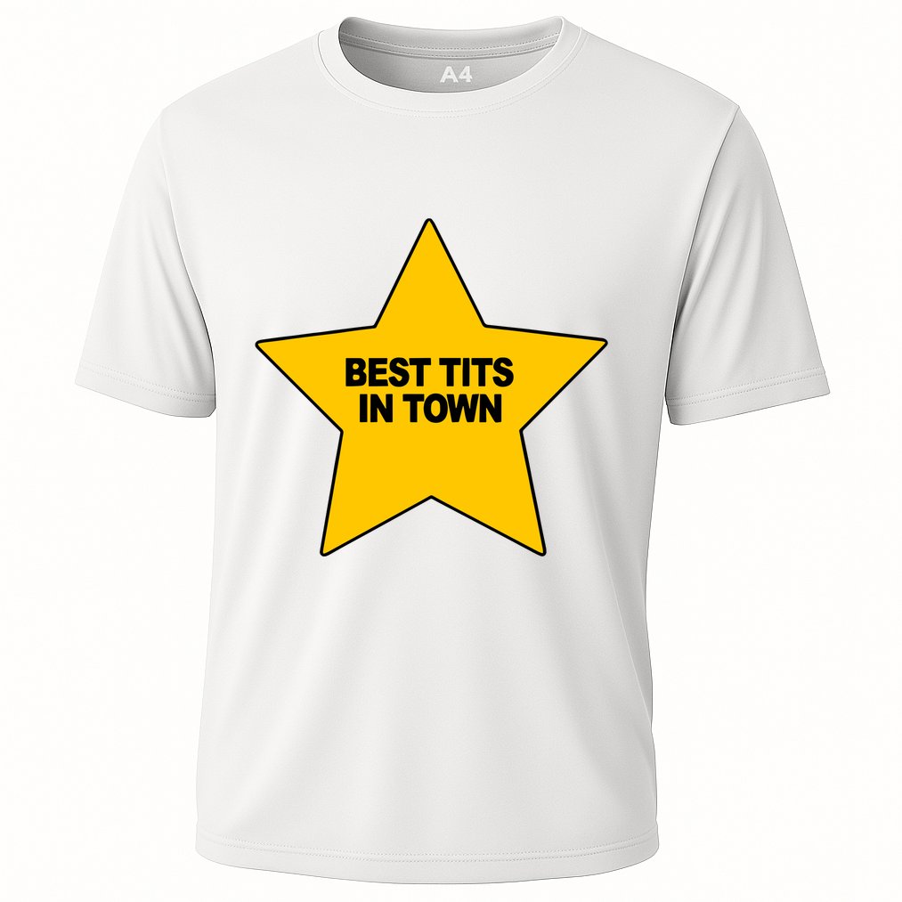 Best Tits In Town Cooling Performance Crew T-Shirt