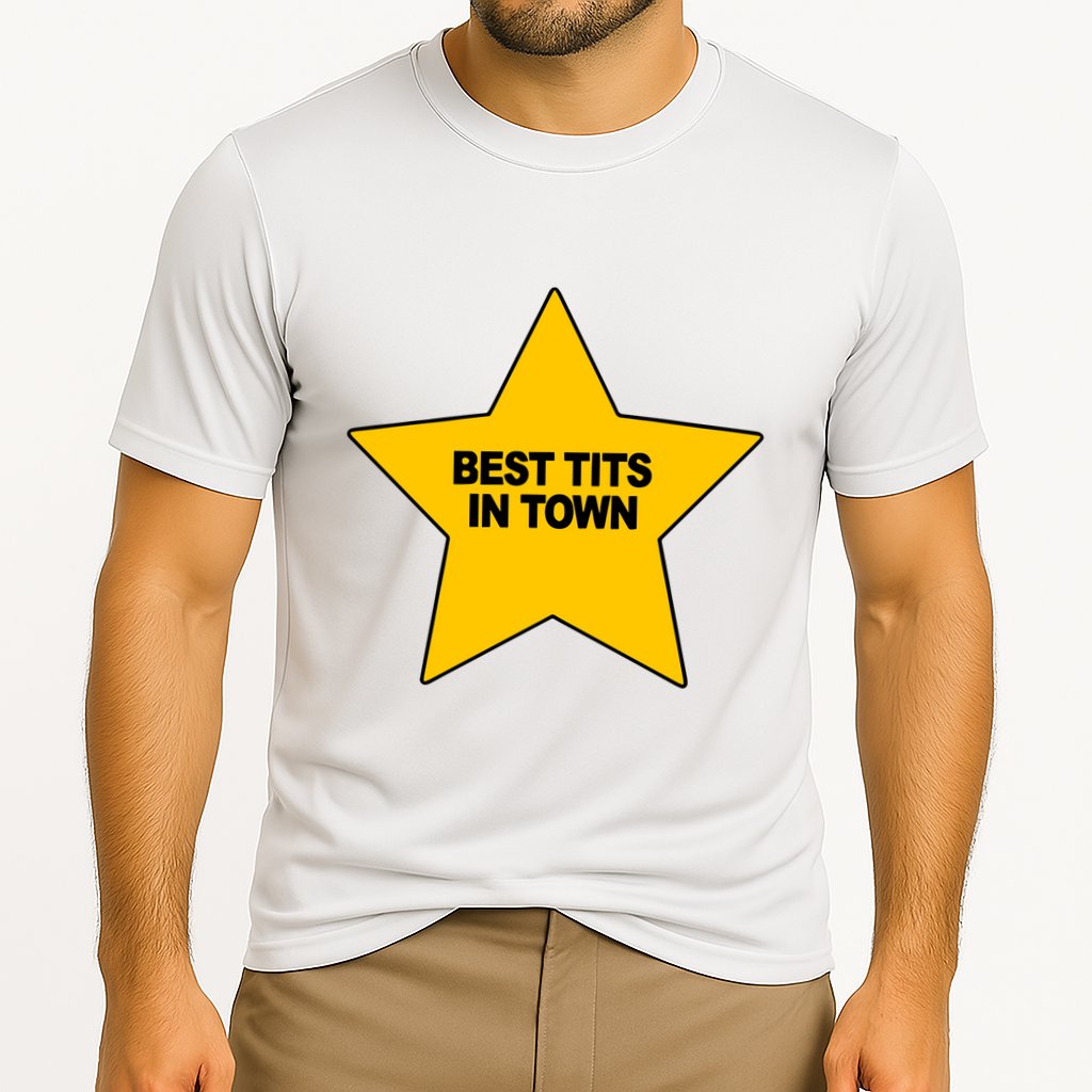 Best Tits In Town Cooling Performance Crew T-Shirt
