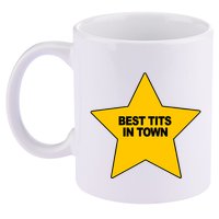 Best Tits In Town 11oz C Handle Ceramic Mug