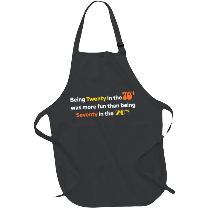 Being Twenty In The 70s Was Much More Fun Than Apron