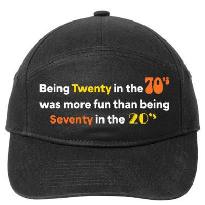 Being Twenty In The 70s Was Much More Fun Than 7-Panel Snapback Hat