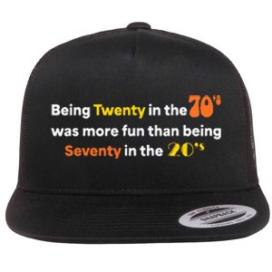 Being Twenty In The 70s Was Much More Fun Than Flat Bill Trucker Hat