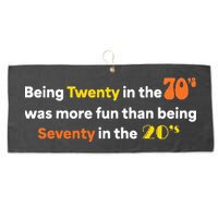 Being Twenty In The 70s Was Much More Fun Than Large Microfiber Waffle Golf Towel
