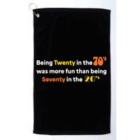 Being Twenty In The 70s Was Much More Fun Than Golf Towel