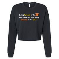 Being Twenty In The 70s Was Much More Fun Than Cropped Pullover Crew
