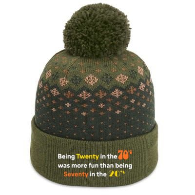 Being Twenty In The 70s Was Much More Fun Than The Baniff Cuffed Pom Beanie