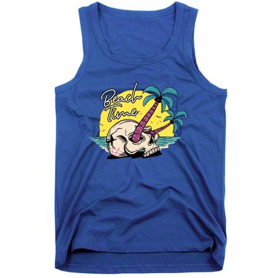 Beach Time Island Beach Funny Gift Tank Top