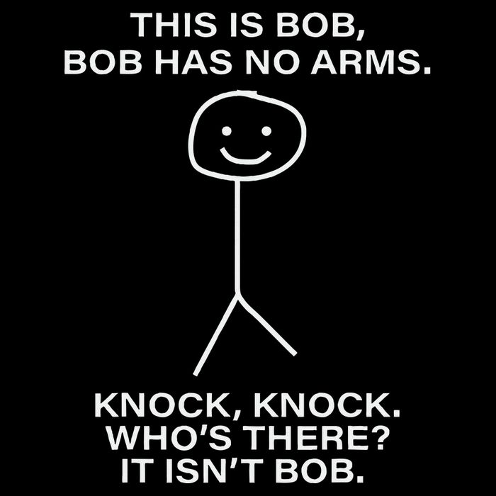 Bob This Is Bob. Bob Has No Arms Bob Name Personalized 16 in Basic Backpack