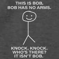 Bob This Is Bob. Bob Has No Arms Bob Name Personalized Vector Backpack