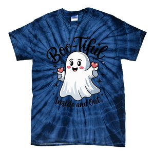 Boo Tiful Inside And Out – Cute Halloween Apparel Tie-Dye T-Shirt