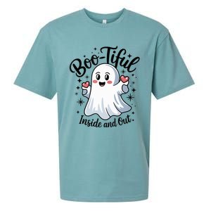 Boo Tiful Inside And Out – Cute Halloween Apparel Sueded Cloud Jersey T-Shirt