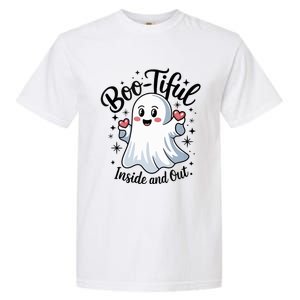 Boo Tiful Inside And Out – Cute Halloween Apparel Garment-Dyed Heavyweight T-Shirt