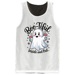 Boo Tiful Inside And Out – Cute Halloween Apparel Mesh Reversible Basketball Jersey Tank