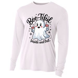 Boo Tiful Inside And Out – Cute Halloween Apparel Cooling Performance Long Sleeve Crew