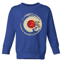 Bonsai Tree In Japanese Zen Buddhist Enso Circle Gift Toddler Sweatshirt