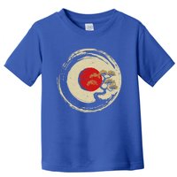 Bonsai Tree In Japanese Zen Buddhist Enso Circle Gift Toddler T-Shirt