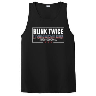 Blink Twice If You Are Still Alive PosiCharge Competitor Tank