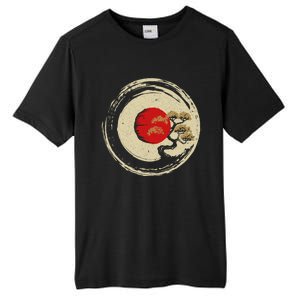 Bonsai Tree In Japanese Zen Buddhist Enso Circle Cool Gift Tall Fusion ChromaSoft Performance T-Shirt