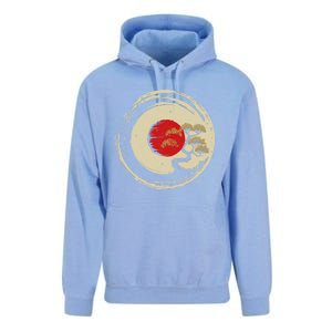 Bonsai Tree In Japanese Zen Buddhist Enso Circle Cool Gift Unisex Surf Hoodie