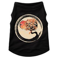 Bonsai Tree in Enso Circle Japanese Zen Doggie Tank