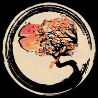 Bonsai Tree in Enso Circle Japanese Zen Tall Sweatshirt