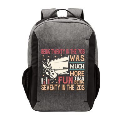 Being Twenty In The 70s Was Much More Fun Than In The 20s Vector Backpack
