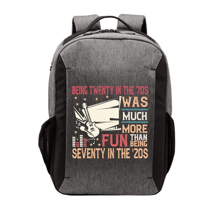 Being Twenty In The 70s Was Much More Fun Than In The 20s Vector Backpack