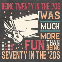 Being Twenty In The 70s Was Much More Fun Than In The 20s Vector Backpack